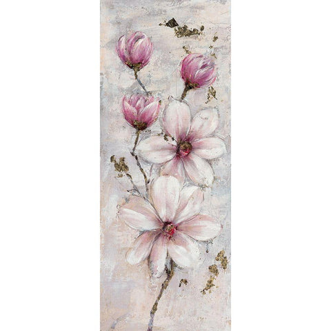 Magnolia Estate 2 White Modern Wood Framed Art Print by Key