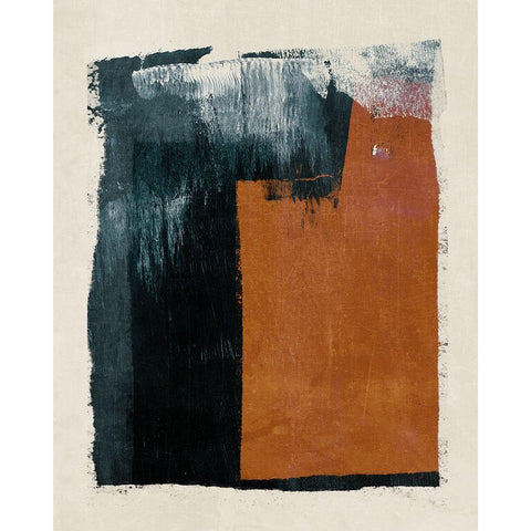 Natural Organic 1 Black Modern Wood Framed Art Print by Tabby, Oliver