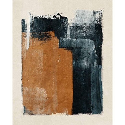 Natural Organic 2 Black Modern Wood Framed Art Print by Tabby, Oliver
