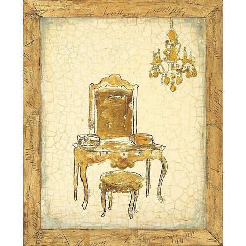 Hello Gorgeous Gold Ornate Wood Framed Art Print with Double Matting by Studio