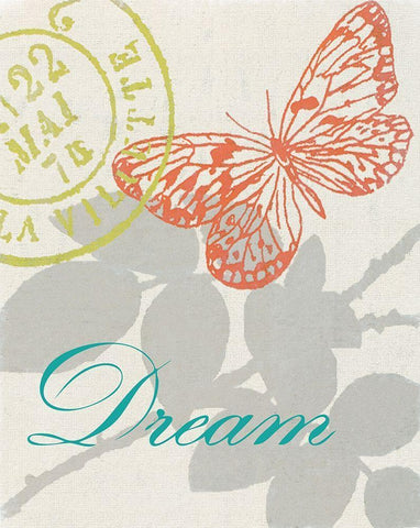 DREAM NATURE White Modern Wood Framed Art Print with Double Matting by Z Studio