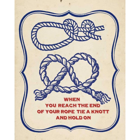 Nautical Advice 4 Black Modern Wood Framed Art Print with Double Matting by Z Studio