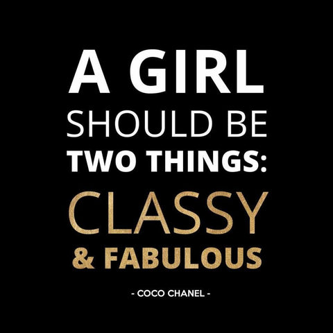 A Girl Should Be? White Modern Wood Framed Art Print with Double Matting by Z Studio