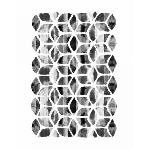 Global Influence 2  White Modern Wood Framed Art Print by Dos Santos, Bella