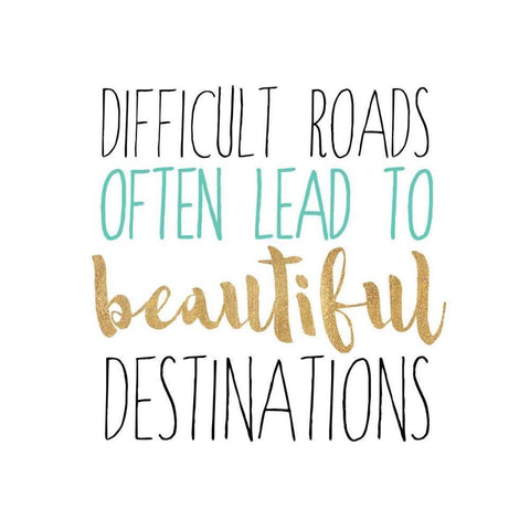 Beautiful Destinations Black Modern Wood Framed Art Print with Double Matting by Dos Santos, Bella