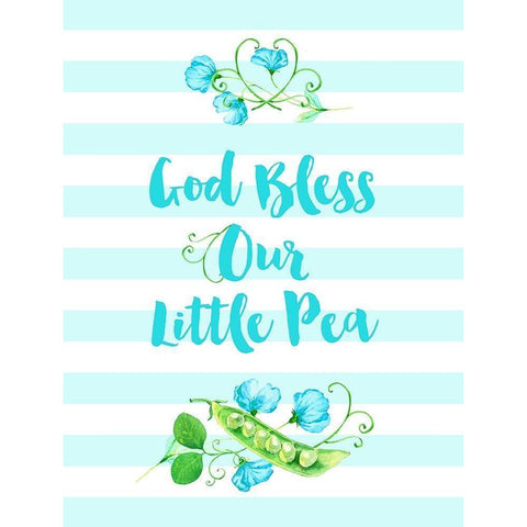 Little Pea White Modern Wood Framed Art Print by Dos Santos, Bella