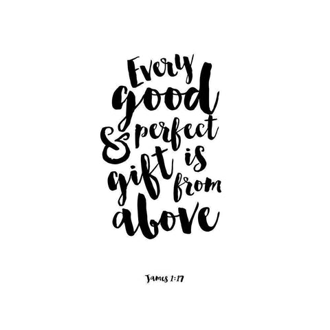 Every Good and Perfect Thing Gold Ornate Wood Framed Art Print with Double Matting by Dos Santos, Bella