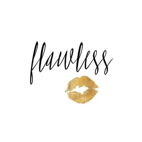 Flawless White Modern Wood Framed Art Print by Dos Santos, Bella