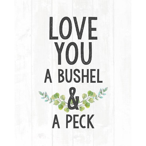 A Bushel and A Peck Gold Ornate Wood Framed Art Print with Double Matting by Dos Santos, Bella