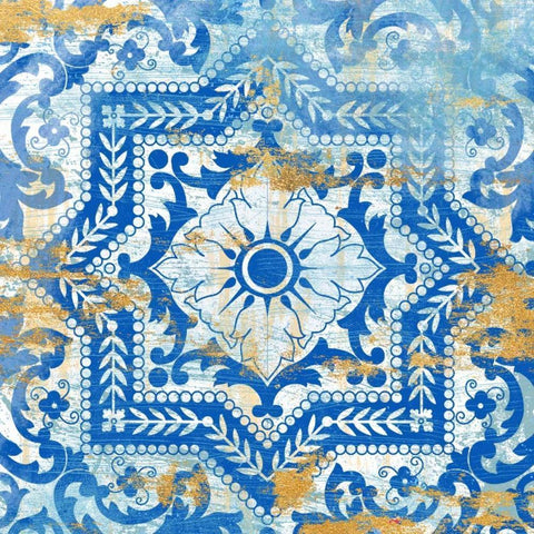 Moroccan Spa 2 White Modern Wood Framed Art Print with Double Matting by Ross, Devon