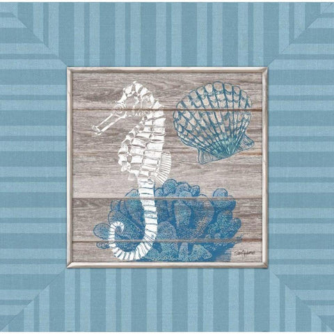 Coastal Dream Black Modern Wood Framed Art Print by Appleman, Sam