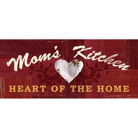 Heart of the Home White Modern Wood Framed Art Print by Appleman, Sam