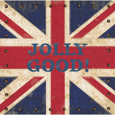 Jolly Good! Black Modern Wood Framed Art Print with Double Matting by Appleman, Sam