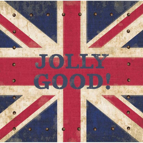 Jolly Good! Black Modern Wood Framed Art Print by Appleman, Sam