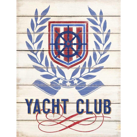 American Yacht White Modern Wood Framed Art Print by Appleman, Sam