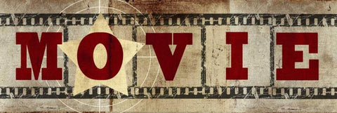 Movie Star Black Ornate Wood Framed Art Print with Double Matting by Taylor, Evangeline