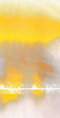 Tranquil Yellow 2 White Modern Wood Framed Art Print with Double Matting by Taylor, Evangeline