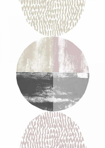 Equal Parts White Modern Wood Framed Art Print with Double Matting by Taylor, Evangeline