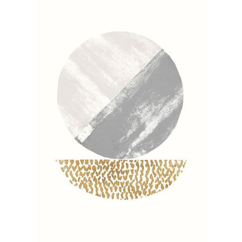 Balanced Black Modern Wood Framed Art Print by Taylor, Evangeline