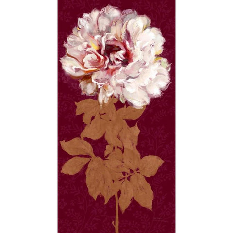Blushing Peony Spice 2 Gold Ornate Wood Framed Art Print with Double Matting by Art Atelier Alliance