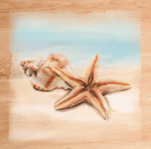 Natural Ocean 2 Black Ornate Wood Framed Art Print with Double Matting by Art Atelier Alliance