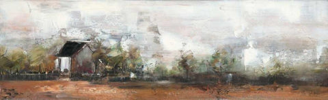 Heartland 1 Black Ornate Wood Framed Art Print with Double Matting by Art Atelier Alliance