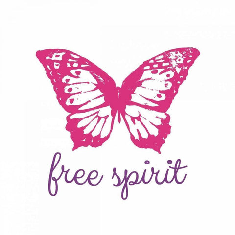 Free Spirit Black Modern Wood Framed Art Print by Amori, Miyo