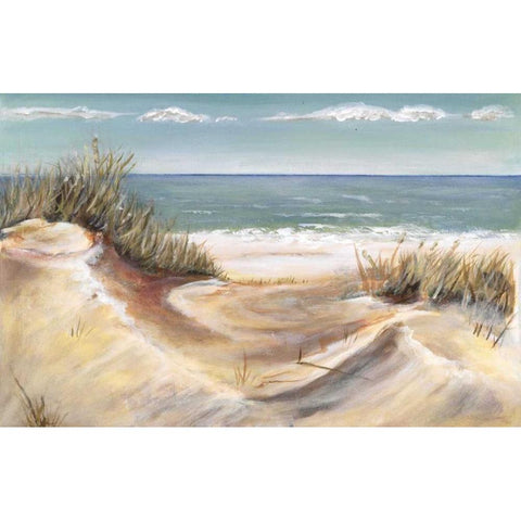 Dunes I Black Modern Wood Framed Art Print by Eenhoorn, Alice