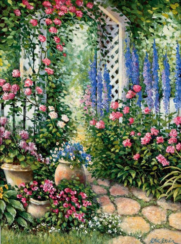 Busy lizy serenade Black Ornate Wood Framed Art Print with Double Matting by Erwin, Eric