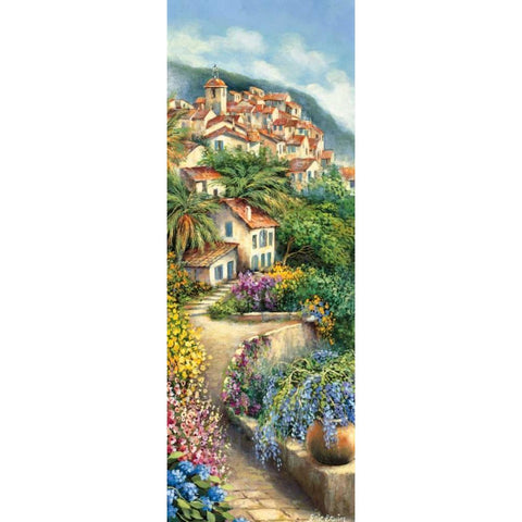 Ramatuelle I White Modern Wood Framed Art Print by Erwin, Eric