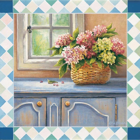 Treasure of the loft II Black Modern Wood Framed Art Print with Double Matting by Erwin, Eric