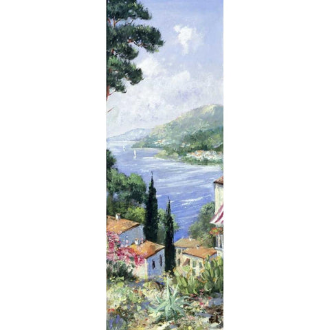 Italia II White Modern Wood Framed Art Print by Layne, Elise