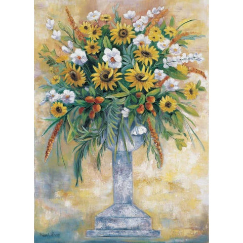 Classical bouquet I Gold Ornate Wood Framed Art Print with Double Matting by Withaar, Rian