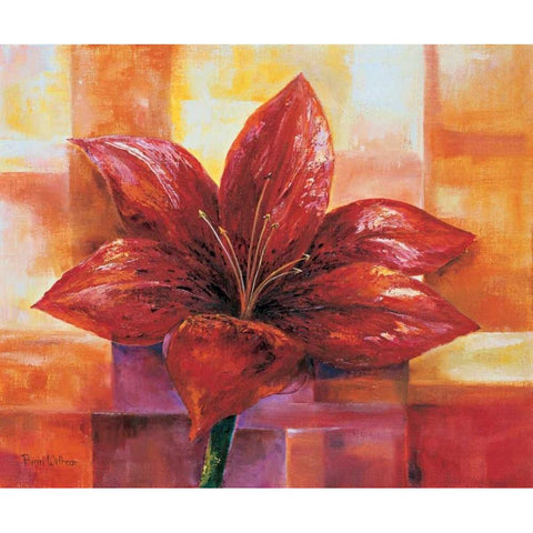 The heart of the flower Gold Ornate Wood Framed Art Print with Double Matting by Withaar, Rian