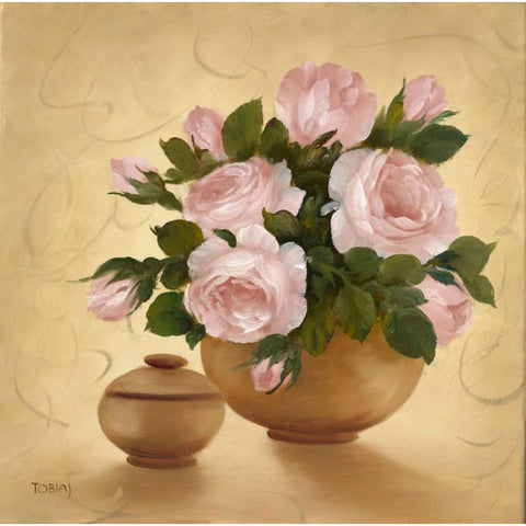 Subtile decorations III White Modern Wood Framed Art Print by Tobias, Horst