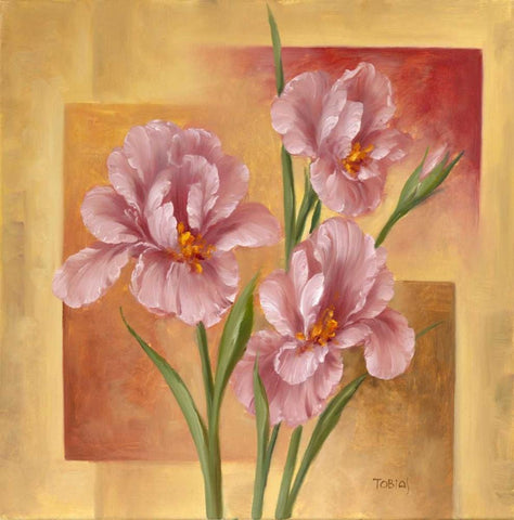 Seduction I White Modern Wood Framed Art Print with Double Matting by Tobias, Horst