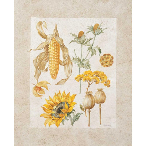 Yellow mix I Black Modern Wood Framed Art Print by Kumorek, Krysztov