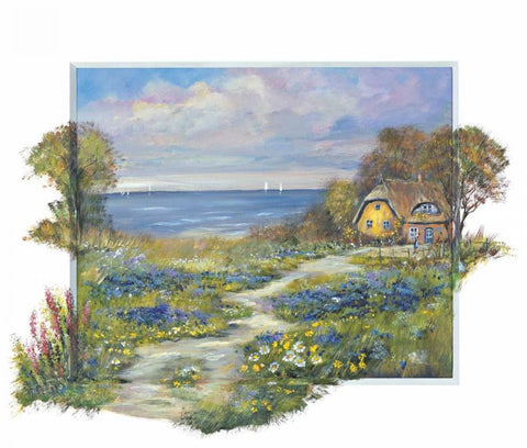 Time stood still Black Ornate Wood Framed Art Print with Double Matting by Schottler, Katharina