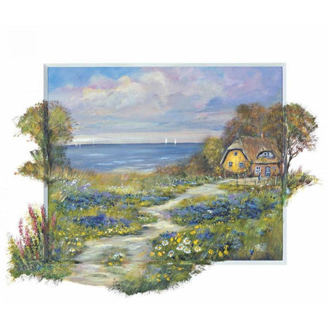 Time stood still Black Modern Wood Framed Art Print with Double Matting by Schottler, Katharina