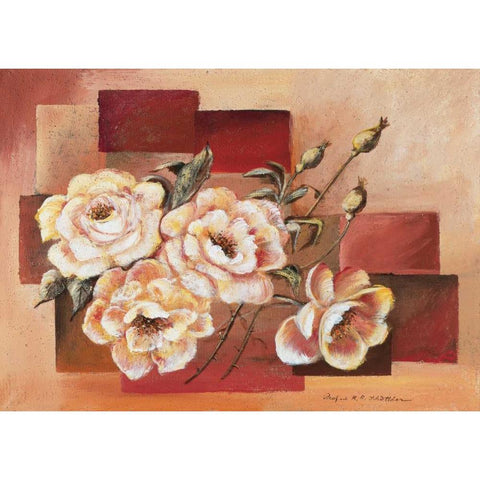 Mallorcas Pride Gold Ornate Wood Framed Art Print with Double Matting by Schottler, Katharina