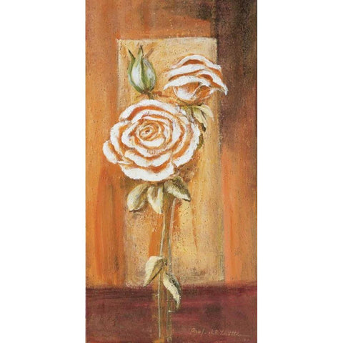 Botanical l Black Modern Wood Framed Art Print by Schottler, Katharina