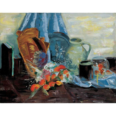 Still life II White Modern Wood Framed Art Print by Cruysberg, Marijke