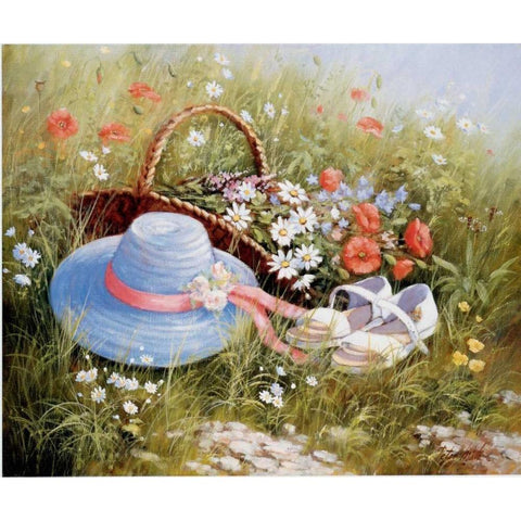 Once upon timeâ€¦ Black Modern Wood Framed Art Print by Motz, Peter