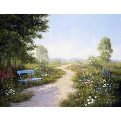 Taking a rest Gold Ornate Wood Framed Art Print with Double Matting by Motz, Peter