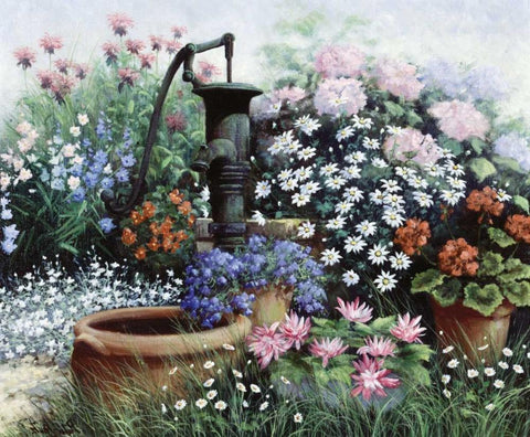 Time stood still Black Ornate Wood Framed Art Print with Double Matting by Motz, Peter