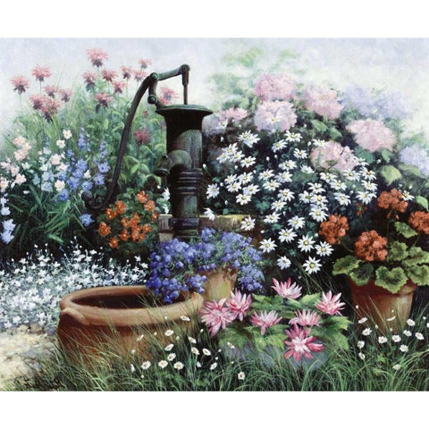 Time stood still Gold Ornate Wood Framed Art Print with Double Matting by Motz, Peter