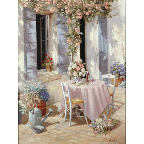 Open invitation Black Modern Wood Framed Art Print by Motz, Peter