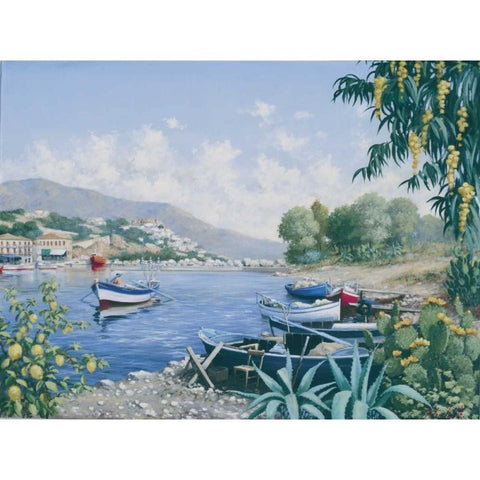 Enjoyable moment Black Modern Wood Framed Art Print with Double Matting by Motz, Peter