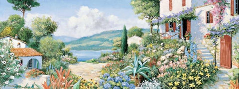 Time to share Black Ornate Wood Framed Art Print with Double Matting by Motz, Peter