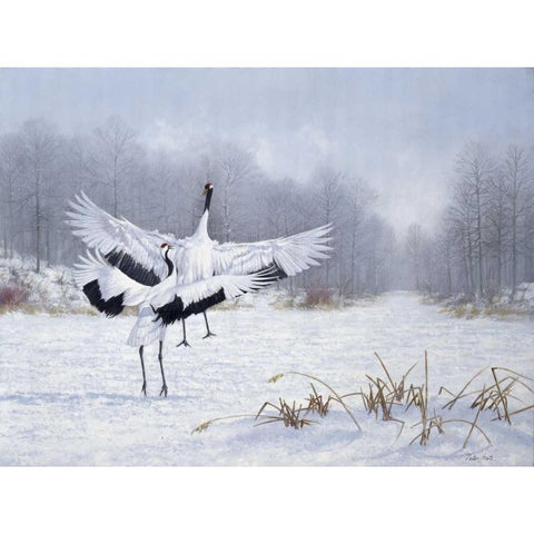 We are the ones Black Modern Wood Framed Art Print with Double Matting by Motz, Peter